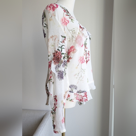 Nicholas Floral Silk Blouse - Picture 3 of 7